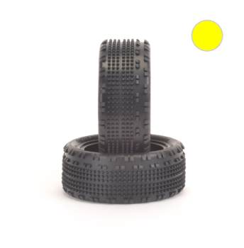 Cactus Fusion 2 - 1/10 4WD Tyres - Front - Yellow