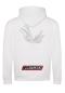 Preview: KAEMTECH RACING PRODUCTS Hoodie weiß mono