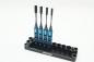 Preview: KAEMTECH Premium Steckschlüssel-Set 4mm/5,5mm/7mm/8mm, blau/schwarz