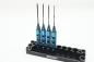 Preview: KAEMTECH Premium Innensechskant-Set 1,5mm/2,0mm/2,5mm/3,0mm, blau/schwarz
