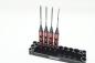 Preview: KAEMTECH Premium Innensechskant-Set 1,5mm/2,0mm/2,5mm/3,0mm, rot/schwarz