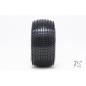 Preview: ALLIGATOR Rear Yellow compound (Medium long wear) 1/10 Astro turf / Carpet tires (Only tires) 2pcs