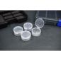 Preview: Koswork Clear Round Container (w/lid, ID 25mm, H12mm) (10pcs)