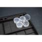 Preview: Koswork Clear Round Container (w/lid, ID 25mm, H12mm) (10pcs)