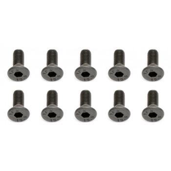 Team Associated Screws, 3x8 mm FHCS