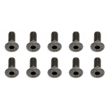 Team Associated Screws, 3x8 mm FHCS