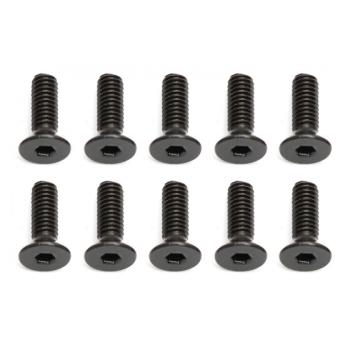Team Associated Screws, 2.5x8 mm FHCS