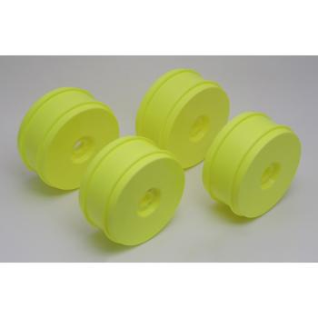 Team Associated RC8 Wheels, yellow, 83 mm