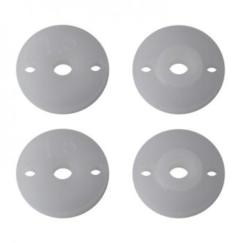 Team Associated FT 12mm V2 Shock Pistons, 2mm, 2x1.5mm