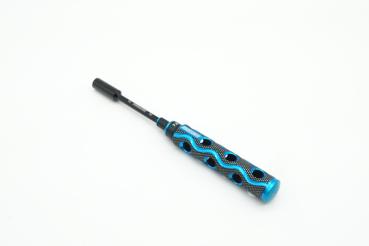 KAEMTECH Premium Steckschlüssel-Set 4mm/5,5mm/7mm/8mm, blau/schwarz