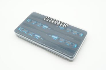 KAEMTECH Premium Steckschlüssel-Set 4mm/5,5mm/7mm/8mm, blau/schwarz