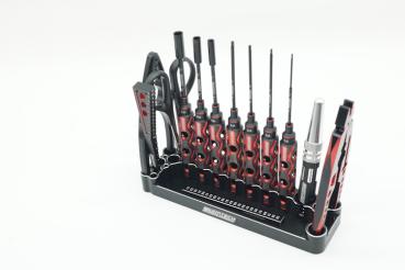 KAEMTECH Werkzeughalter "22" Aluminium schwarz/silber