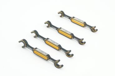 KEAMTECH Spurstangenschlüssel Set Farbe: gold/schwarz