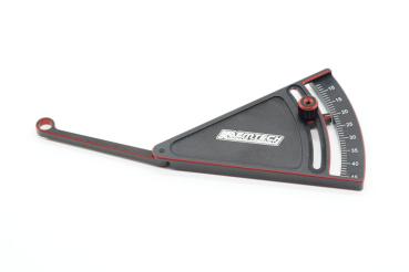 KAEMTECH Bodenabstandslehre 5mm-45mm schwarz/rot