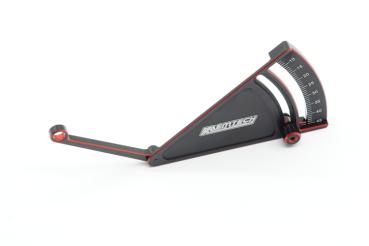 KAEMTECH Bodenabstandslehre 5mm-45mm schwarz/rot