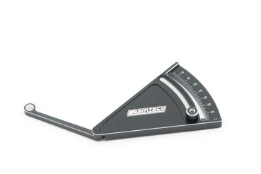 KAEMTECH Bodenabstandslehre 5mm-45mm schwarz/silber