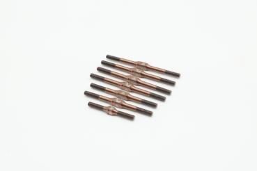 KAEMTECH Titan Spurstangen Set für Schumacher CAT PB Farbe: Bronze