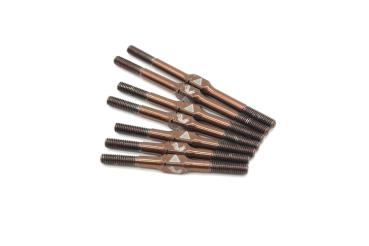 KAEMTECH Titan Spurstangen Set für XRAY XB4 '25/'26 Farbe: Bronze