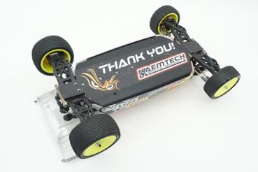 KAEMTECH Chassis Skin for Schumacher CAT PB "Thank you!"