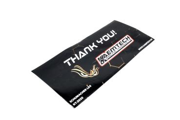 KAEMTECH Chassis Schutzfolie für Schumacher Cougar LD3 "Thank you!"