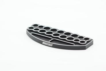 KAEMTECH Werkzeughalter Aluminium "18" schwarz/silber
