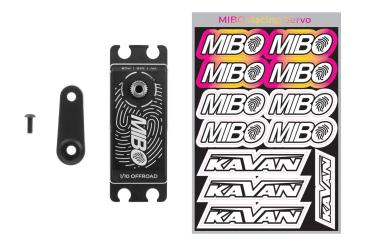 MIBO 1/10 Offroad Low Profile (0.07s/20kg/8.4V) Brushless Servo