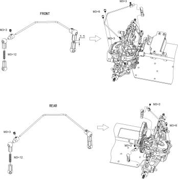 CARTEN Querstabilisator komplett Set