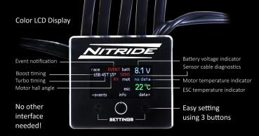 NITRIDE 1/10 COMPETITION BRUSHLESS-REGLER ELCERAM