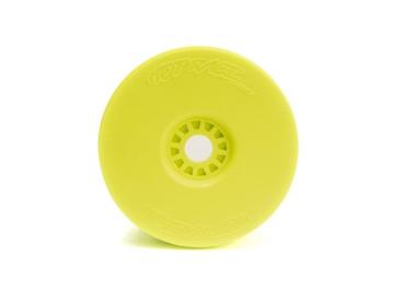 HOTRACE Disk-Felgen Nylon gelb (4) 1/8 Buggy