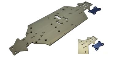 Sparko F8 7075 Aluminium Chassisplatte (hart eloxiert) SE