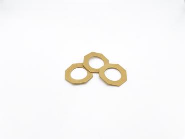 SWORKz 1/10 Belag Slipper (Low Grip)(gelb)(8mm)(3)