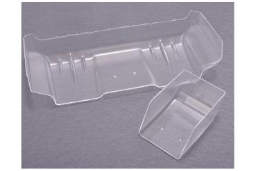 AEROX 1/10 Wide Rear Wing - 1mm Clear (2 part)