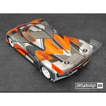 Bittydesign ARES-1 GT12 body for 1/12 Supastox class
