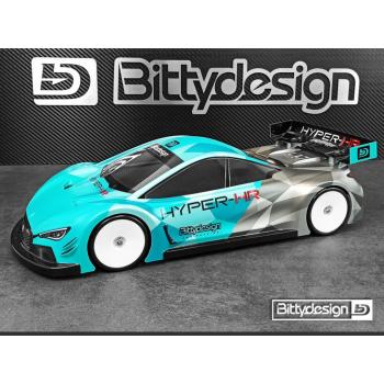 Bittydesign HYPER-HR 1/10 190mm TC clear body - Lite weight