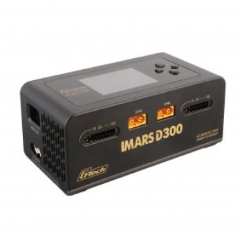 Gens Ace IMARS D300 G-Tech Channel AC/DC 300W/700W RC Battery Charger-EU Black