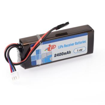 Intellect 2400mAh 7.4V RX LiPo Straight
