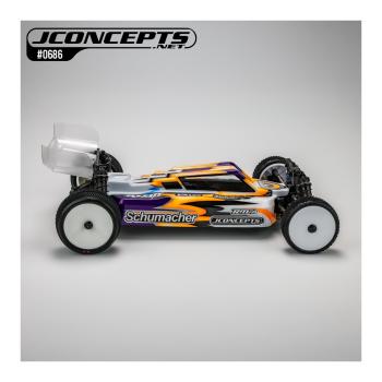 JConcepts F2 - Schumacher CAT PB body w/ carpet | turf | dirt wing - lightweight