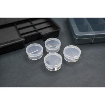 Koswork Clear Round Container (w/lid, ID 25mm, H12mm) (10pcs)