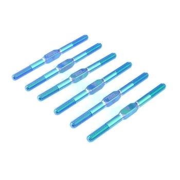 Revolution Design B7 Ultra Titanium Turnbuckle Set (blue | 3.5x48mm | 6pcs)