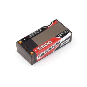 RUDDOG 5500mAh 100C 7.6V LiHV Graphene Plus Shorty Pack Battery