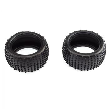 Sweep CUBY 2wd/4wd Rear Yellow long wear compound (Medium) 1/10 Astro turf / Carpet tires (Only tires) 2pcs