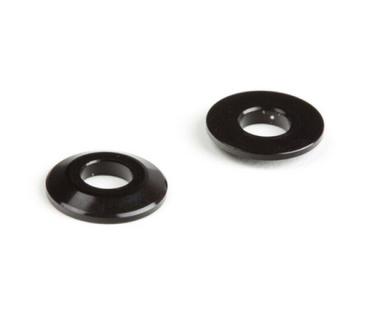 Aluminium Wing Button (2pcs) Black