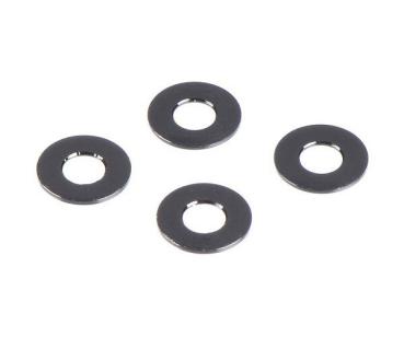 SHIM 3.5x8x0.5mm (4pcs) (black)