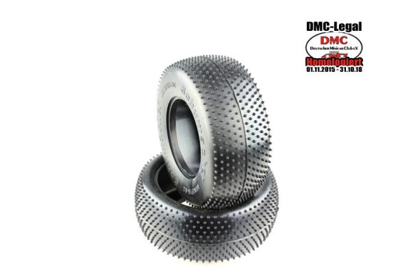 1:10 Schumacher Mini Pin - gelb - Short Course Reifen (2)