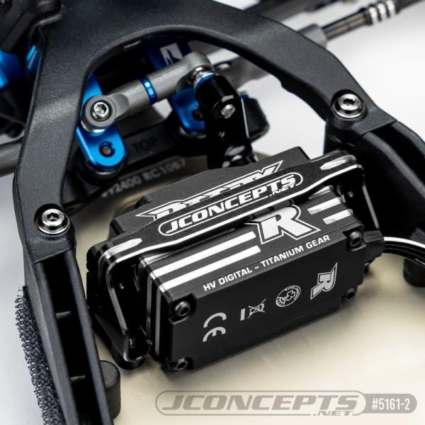 Servohalterung blau JConcepts RC10B7