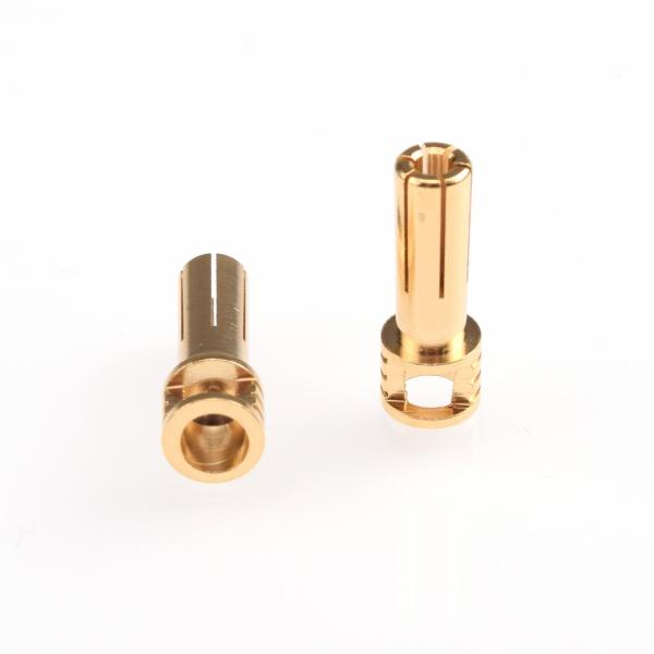 RUDDOG 5mm Gold Cooling Head Bullet Plugs (2pcs)