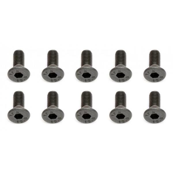 Team Associated Screws, 3x8 mm FHCS