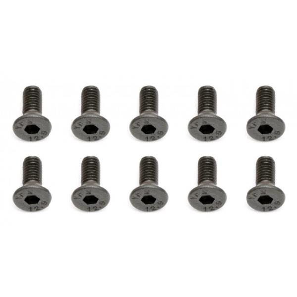 Team Associated Screws, 3x8 mm FHCS