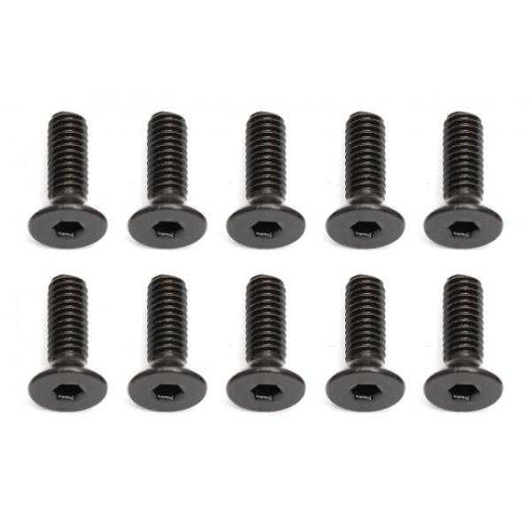 Team Associated Screws, 2.5x8 mm FHCS