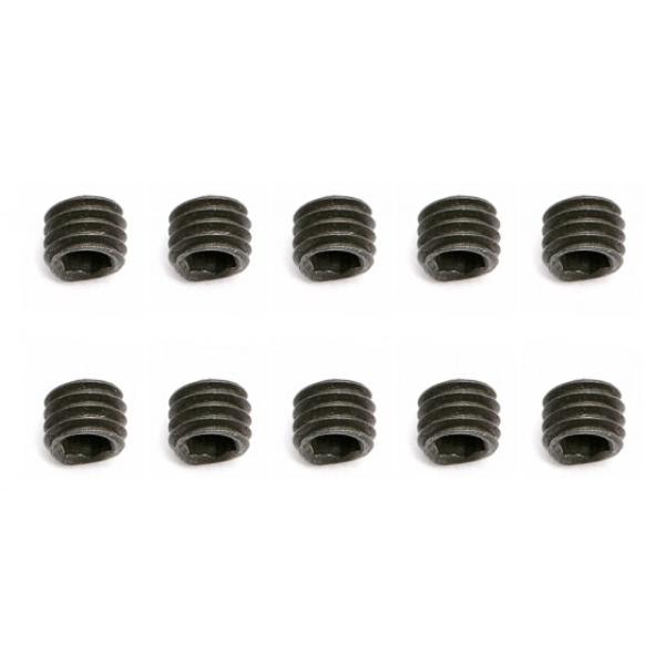 Team Associated Set Screws, 3x0.5x2.5 mm